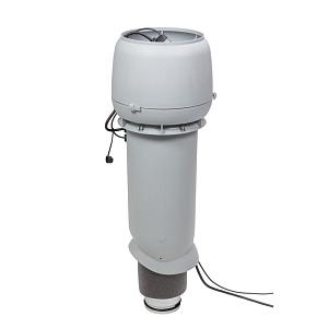 Вентиляционная труба Vilpe ECo 190 P/125/700 вентилятор с шумопоглотителем 0-700 м3/час светло-серый 737301