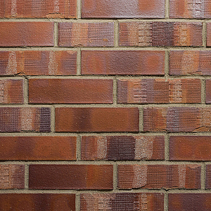 Облицовочная плитка Westerwalder Klinker KLINKER BRICK 240х71х15мм 0,667м2/уп. WK84KS Rotbraun-bunt Kohle Spezial