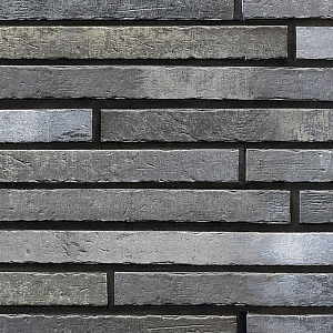Облицовочная плитка Westerwalder Klinker URBAN Long 468х40х10мм 0,561 м2/уп. WK124 Dunkelgrau